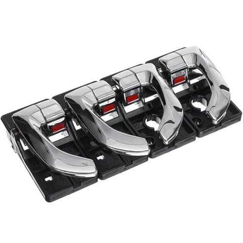 GERLJ Türinnengriffe Innentürgriff für Hyundai für Tucson 2005-2009 2/4Pcs Auto Innen Türgriff Links Rechts(Chrome x4) von GERLJ