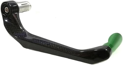 Motorrad Kupplungshebel Motorrad Kupplung Carbon Bremshebel Protector Guard Racing Straße ZX10R Z750-800-900-1000(Brake green) von GERLJ