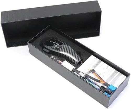 Schaltknauf Für BMW 5 Series E60 E61 520i 525i 528i 530i 535i 2003-2010 Schaltknauf Schaltkopf(Carbon Fiber) von GERLJ