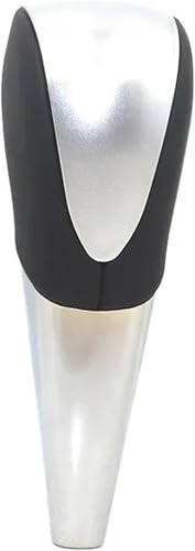 Schaltknauf Für Toyota für tacoma 2004-2015 Schaltknauf Hebel Ändern Getriebe Shifter Leder(Silber) von GERLJ