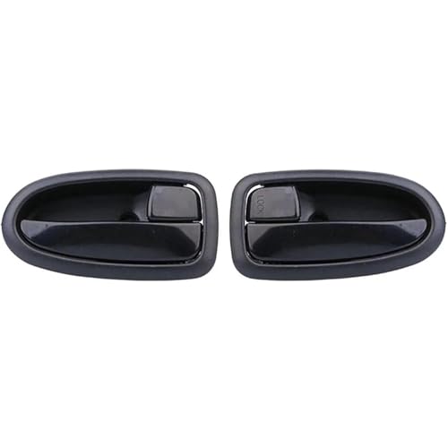 Türinnengriffe Innen Tür Griff für Hyundai für matrix 2001-2010 2Pcs Griffe(Black 1 Pair) von GERLJ