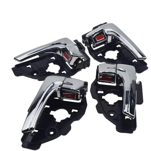 Türinnengriffe Innen Tür Griff für Hyundai für tucson IX35 2010-2015 für chrom Links Rechts Auto(LH RH 4PC) von GERLJ