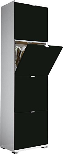 Germania 8440 - Set Colorado 2.0 matt / Kombi 23, Holz, Schwarz, 30 x 53 x 174 cm von GERMANIA DIE MÖBELMACHER