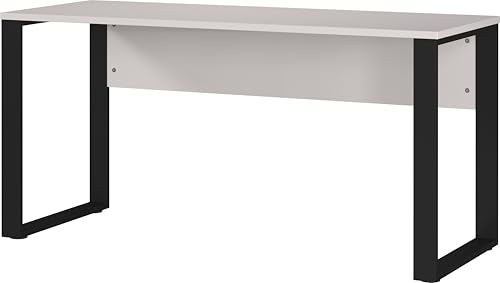 Germania Schreibtisch GW-Rovigo 9762-630, in Kaschmir/Schwarz, mit Metallfüßen, 150 x 74 x 60 cm von GERMANIA DIE MÖBELMACHER