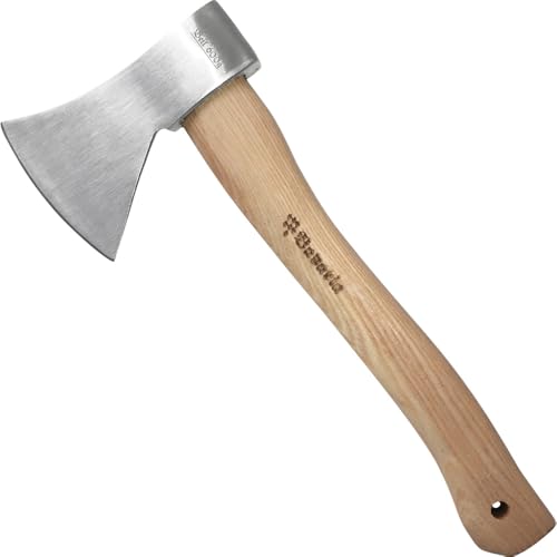 Beil 600g mit Stiel aus Holz - kleine Axt - Outdoor - Handbeil mit Holzgriff von GERMANIA Qualitätswerkzeuge