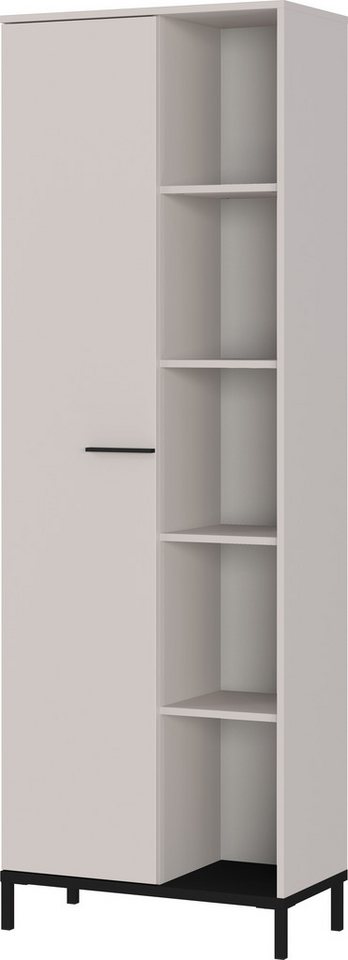 GERMANIA Aktenschrank GW-Rovigo, mit offenem Regal, (1-St) spiegelverkehrt montierbar, Höhe 190 cm, Made in Germany von GERMANIA