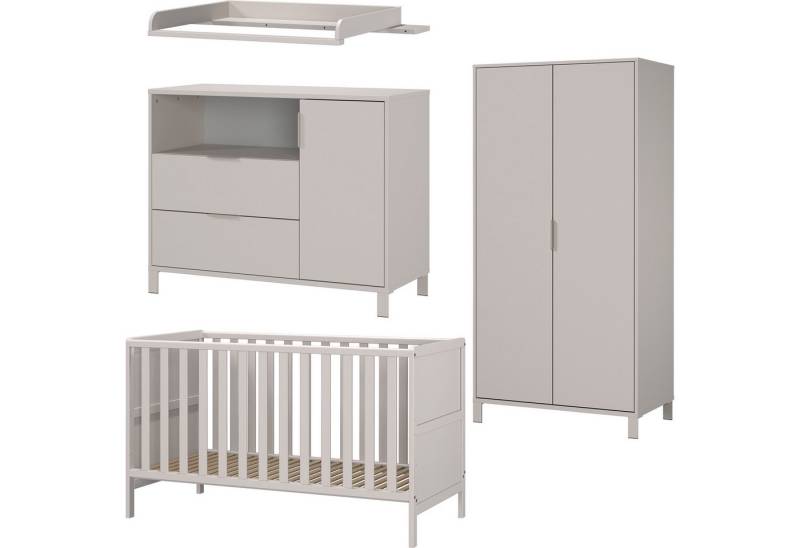 GERMANIA Babymöbel-Set GW-Alkmaar, (4-tlg), mit mitwachsendem Kinderbett von GERMANIA