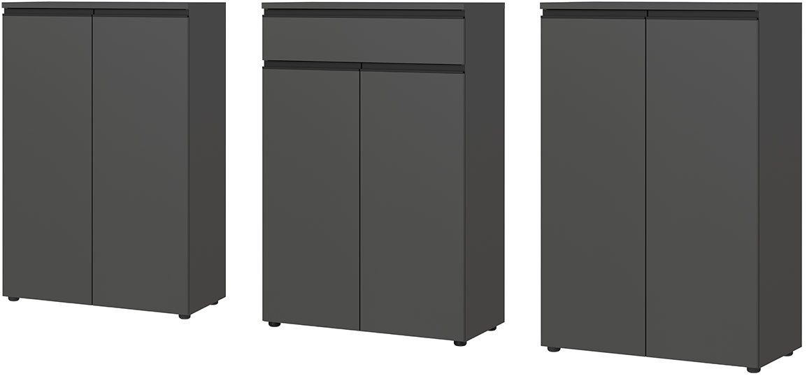 GERMANIA Büromöbel-Set Lemont, (3-tlg), Set bestehend aus 2 Aktenschränke 4040 und 1 Aktenschrank 4041 von GERMANIA