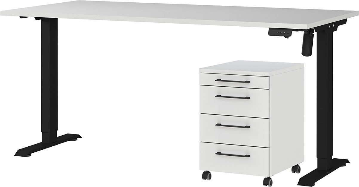 GERMANIA Büromöbel-Set Profi 3.0, Büromöbel-Set bestehend aus Schreibtisch und Rollcontainer GERMANIA Büromöbel-Set Profi 3.0, Büromöbel-Set bestehend aus Schreibtisch und Rollcontainer von GERMANIA