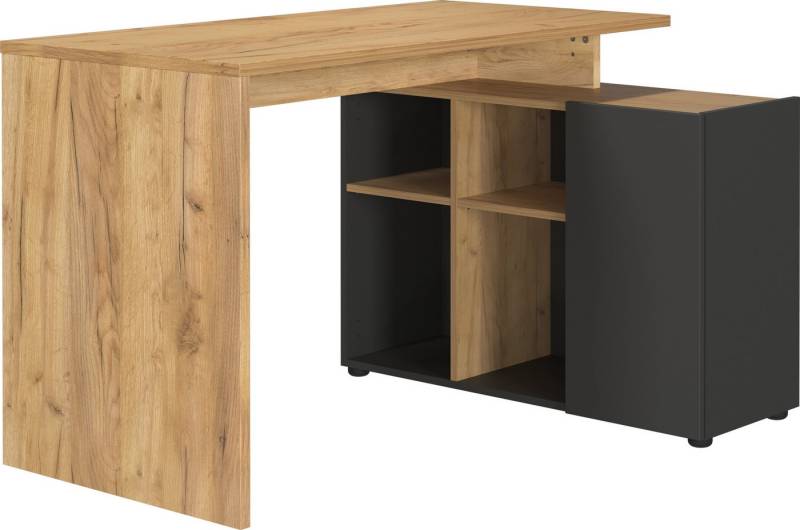 GERMANIA Eckschreibtisch Adrano (1-St), mit integriertem Sideboard von GERMANIA