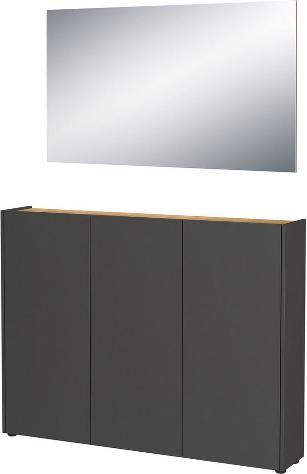 GERMANIA Garderoben-Set GW-Libbiano, (2-St), 2 tlg. Set mit Spiegel von GERMANIA
