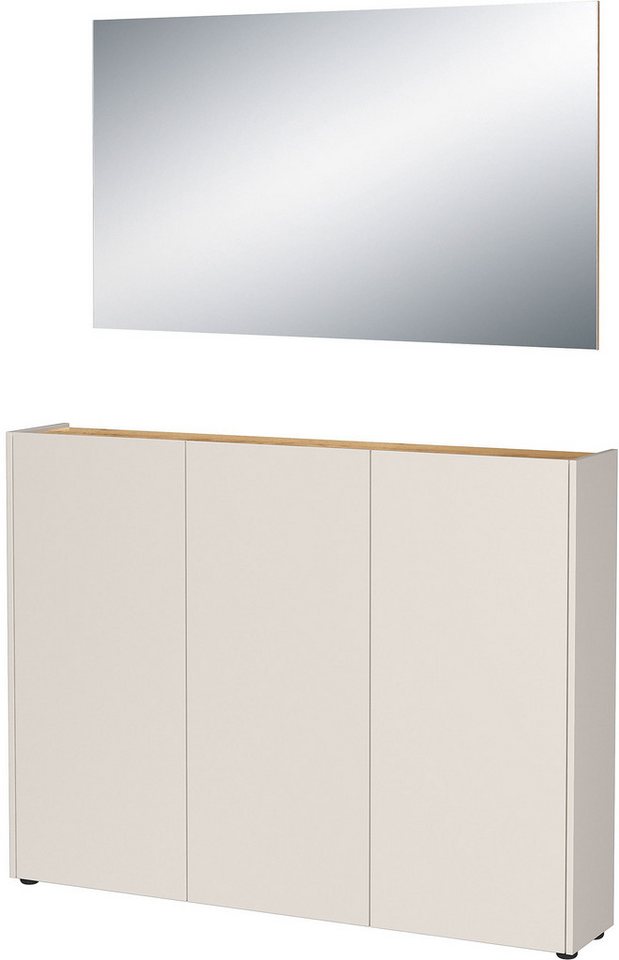 GERMANIA Garderoben-Set GW-Libbiano, (2-St), 2-tlg. Set mit Spiegel von GERMANIA