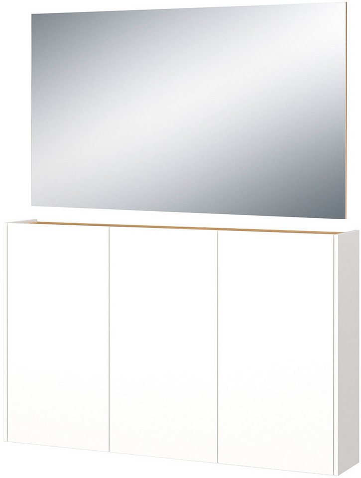 GERMANIA Garderoben-Set GW-Libbiano, (2-St), Garderoben-Set bestehend aus Mehrzweckschrank und Spiegel von GERMANIA