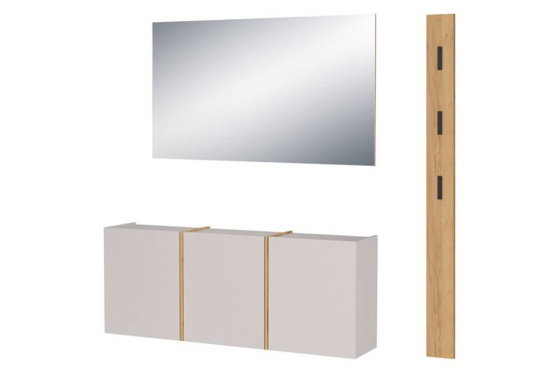 GERMANIA Garderoben-Set GW-Libbiano Plus, (3-St), 3-tlg. Set von GERMANIA