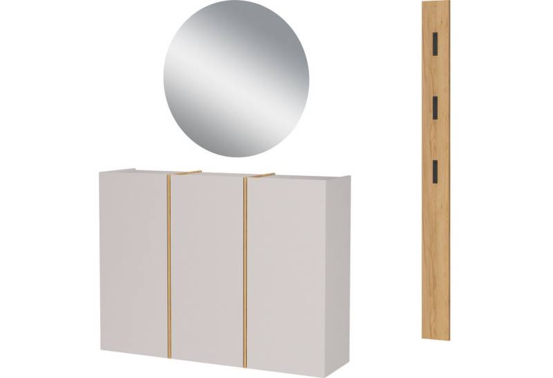 GERMANIA Garderoben-Set GW-Libbiano Plus, (3-St), 3-tlg. Set von GERMANIA