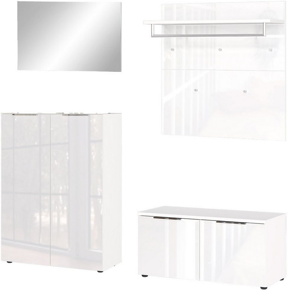GERMANIA Garderoben-Set Oakland, (4-St) von GERMANIA