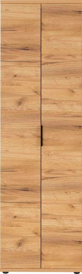 GERMANIA Garderobenschrank GW-Fremont Garderobenschrank mit ausziehbarer Kleiderstange von GERMANIA