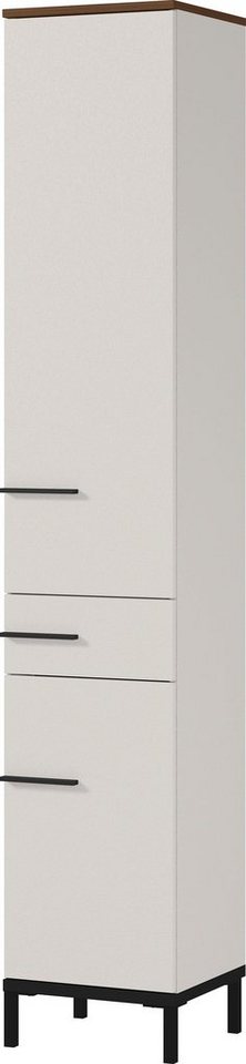 GERMANIA Hochschrank Yonkers Hochwertige ABS-Kanten, Steggriffe und hohe Füße, Türdämpfung GERMANIA Hochschrank Yonkers Hochwertige ABS-Kanten, Steggriffe und hohe Füße, Türdämpfung von GERMANIA