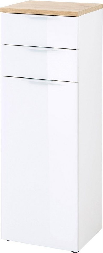 GERMANIA Midischrank Pescara Front mit Glasauflage von GERMANIA