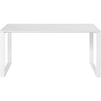 GERMANIA Monteria Schreibtisch weiß rechteckig, Kufen-Gestell weiß 160,0 x 80,0 cm GERMANIA Monteria Schreibtisch weiß rechteckig, Kufen-Gestell weiß 160,0 x 80,0 cm von Germania