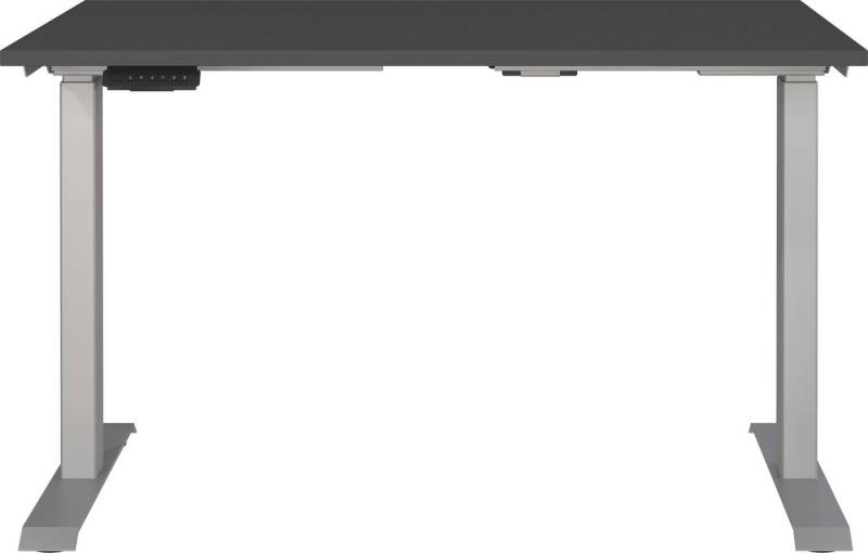 GERMANIA Schreibtisch Jet, elektrisch höhenverstellbar, moderne Farbvariationen, Breite 120/140/160/180 cm, Made in Germany von GERMANIA
