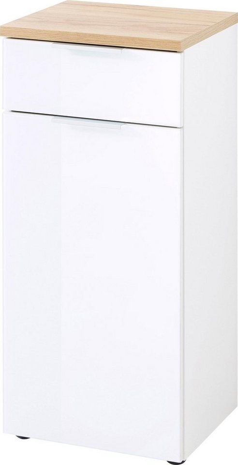 GERMANIA Unterschrank Pescara Front mit Glasauflage von GERMANIA