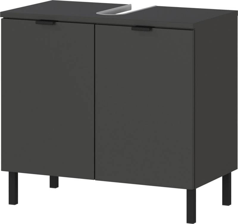 GERMANIA Waschbeckenunterschrank GW-Arcena (1-St) mit Siphonausschnitt von GERMANIA