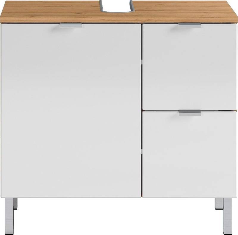 GERMANIA Waschbeckenunterschrank GW-Mauresa in 2 Breiten, mit Schublade (Klappe), Soft-Close, Made in Germany von GERMANIA