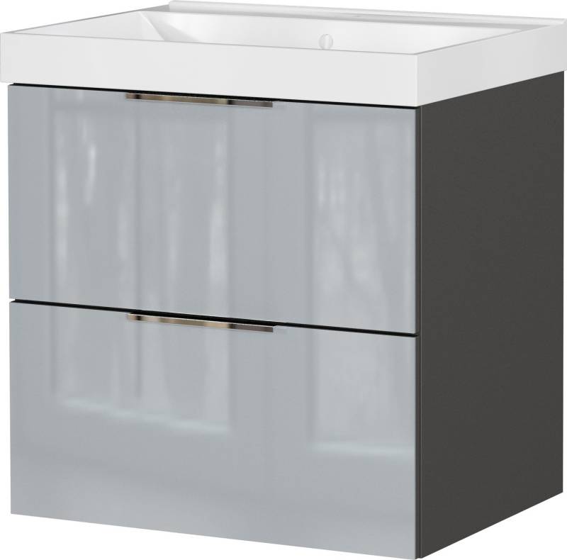 GERMANIA Waschtisch Bisbee (1-St), Waschtisch mit Glasfront in verschiedenen Breiten von GERMANIA