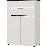 GERMANIA Aktenschrank 4219-573 Walnuss, Weiß 810 x 400 x 1.200 mm von GERMANIA