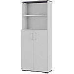 Germania Aktenschrank GW-Profi 2.0 4249-588 Grau 800 mm (B) x 400 mm (T) x 2000 mm (H) von GERMANIA