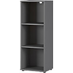 Germania Bücherregal 4230-547 Grau 450 mm (B) x 400 mm (T) x 1200 mm (H) von GERMANIA