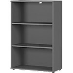 Germania Bücherregal 4231-547 Grau 800 mm (B) x 400 mm (T) x 1200 mm (H) von GERMANIA