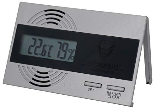 GERMANUS Digital Hygrometer 615 - Kalibrierbar von GERMANUS