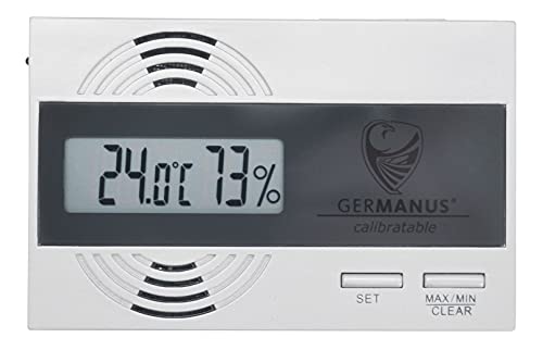 GERMANUS Digital Hygrometer 745 - Kalibrierbar von GERMANUS