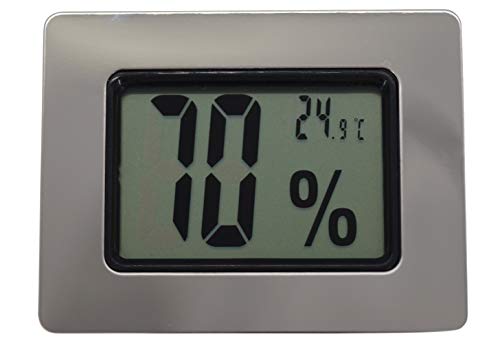 GERMANUS Digital Hygrometer Q1, silber von GERMANUS