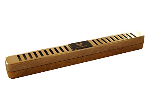 GERMANUS Humidor Befeuchter länglich Gold von GERMANUS