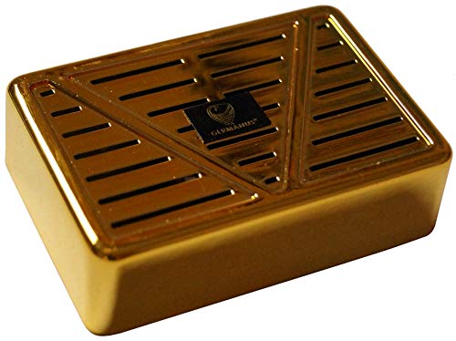 GERMANUS Premium Humidor Befeuchter Quad Gold inkl. Halterung und Anleitung von GERMANUS