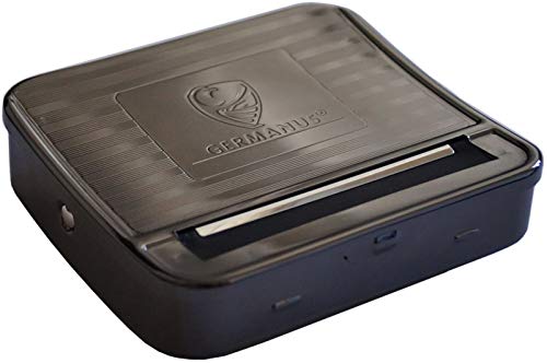GERMANUS Zigaretten Rollbox Premium, Durchmesser 6-8 mm, Länge 70 mm, Rollmaschine, Stopfmaschine, Drehmaschine von GERMANUS