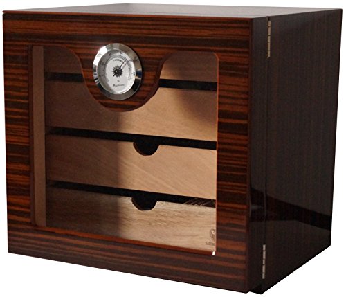 GERMANUS Zigarren Humidor Schrank mit brauner Maserung, Dravus II GERMANUS Zigarren Humidor Schrank mit brauner Maserung, Dravus II von GERMANUS