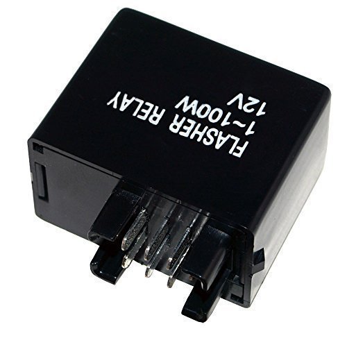 LED Blinker Relais DR-Z 400 E S SM 2000- Blinkgeber 7 polig von Zabapure