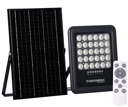 GERMINA DER ELECTRIKER LED PROYECTOR LED GEMINI DE 100W CON PANEL SOLAR von GERMINA DER ELECTRIKER