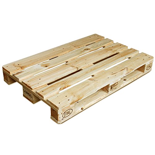 Europalette 120x80cm - Flachpalette - zertifizierte Neuware - Vollholz - EPAL von GERSO