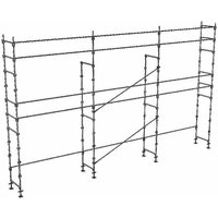 Gerüst 60m² - Struktur allein - Strebe Version - DUO60-S von MATISÈRE