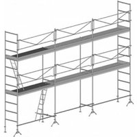 Matisère - Baugerüst 60m²: Gerüststruktur allein, aus verzinktem Stahl ø 49mm. - DCM60-S von MATISÈRE