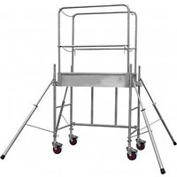 Geruest Experten - Rollgerüst aus Stahl - Maxi Arbeitshöhe 2.90m - 12538 von GERUEST EXPERTEN