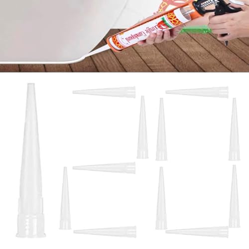 120 Stück Kartuschentüllen Silikontüllen Ersatzspitzen Silikonspitzen Kartuschenspitzen Kartuschendüsen Silikondüsen Küche Haushalt Dichtmittel Werkzeug (120 Stück) von GERUI