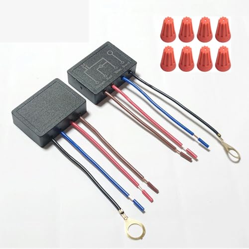2 Stück Tischlampe Touch-Schalter 4-Wege-Touch-Sensor Dimmer Lichtschalter Dimmer Dimmen Lichtschalter Steuermodul Sensor(110V-230V） von GERUI