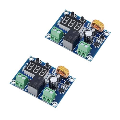 2 Stück XH-M609 Batteriewächter DC 12V-36V Batteriewächter mit Abschaltung, Spannungswächter, Batterie-Niederspannungs-Abschaltschalter,Programmierbarer Unterspannungsschalter von GERUI