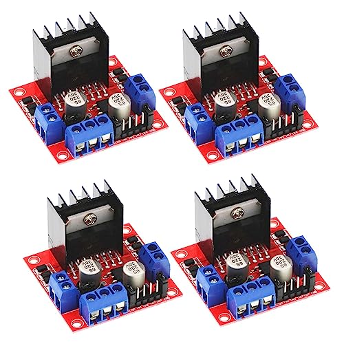 4 pcs L298N Motor Drive Controller Board Modul Dual H Brücke DC Schrittmodul für Arduino 4 pcs L298N Motor Drive Controller Board Modul Dual H Brücke DC Schrittmodul für Arduino von GERUI